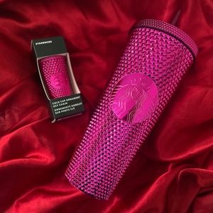 NWT STARBUCKS SANGRIA STUDDED TUMBLER MATCH